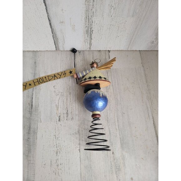 Williraye Studio SIGNED Christmas Angel Tree Topper 2004 - Picture 2 of 14